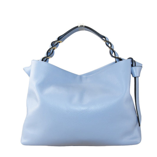 Milly - Bolso de hombro de piel con correa fabricado en Italia