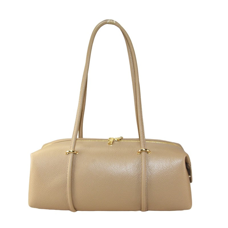 Riomaggiore - Bolso de hombro de piel con correa