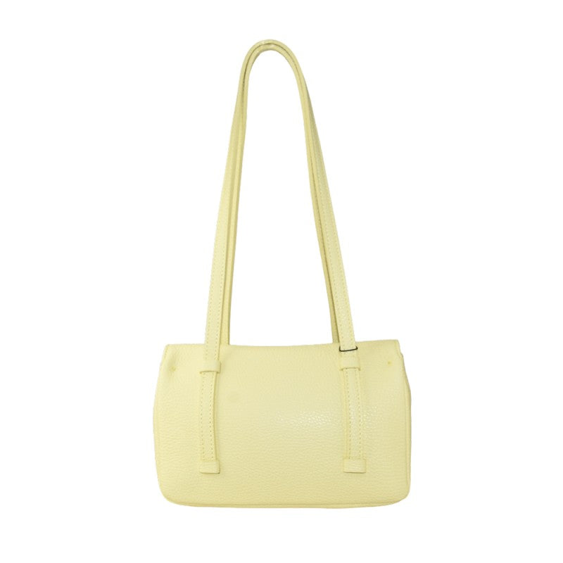 Tropea - Bolso de hombro de piel con correa  fabricado en Italia