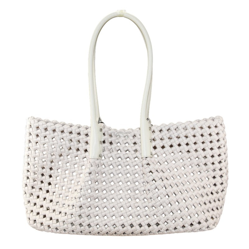 Portonovo - Bolso bandolera de piel y microfibra, 100 % fabricado en Italia