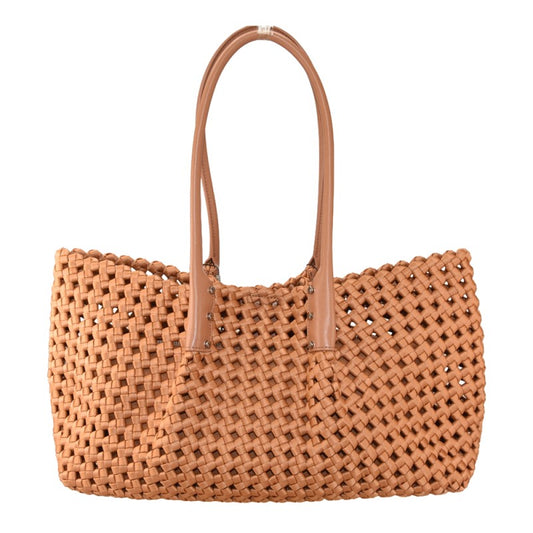 Portonovo - Bolso bandolera de piel y microfibra, 100 % fabricado en Italia