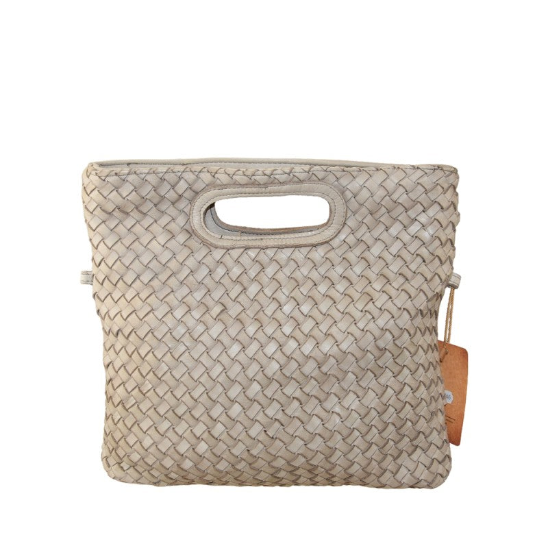 Scilla - Bolso de mano para mujer de piel auténtica de estilo vintage con correa para el hombro