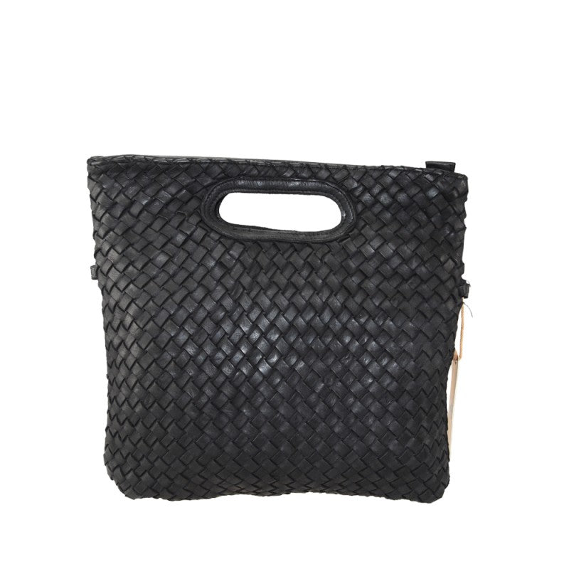 Scilla - Bolso de mano para mujer de piel auténtica de estilo vintage con correa para el hombro