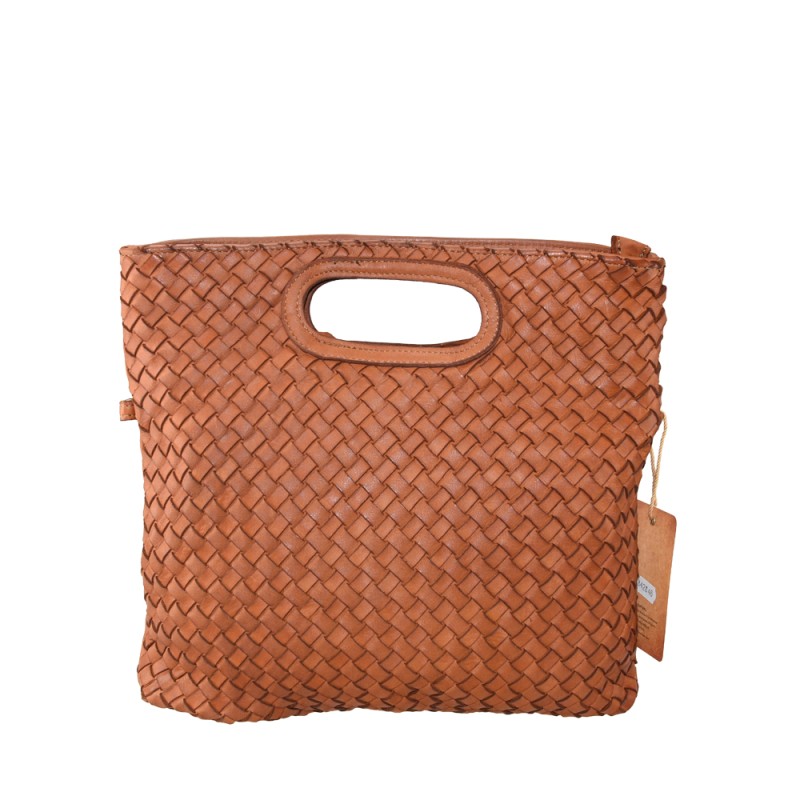 Scilla - Bolso de mano para mujer de piel auténtica de estilo vintage con correa para el hombro