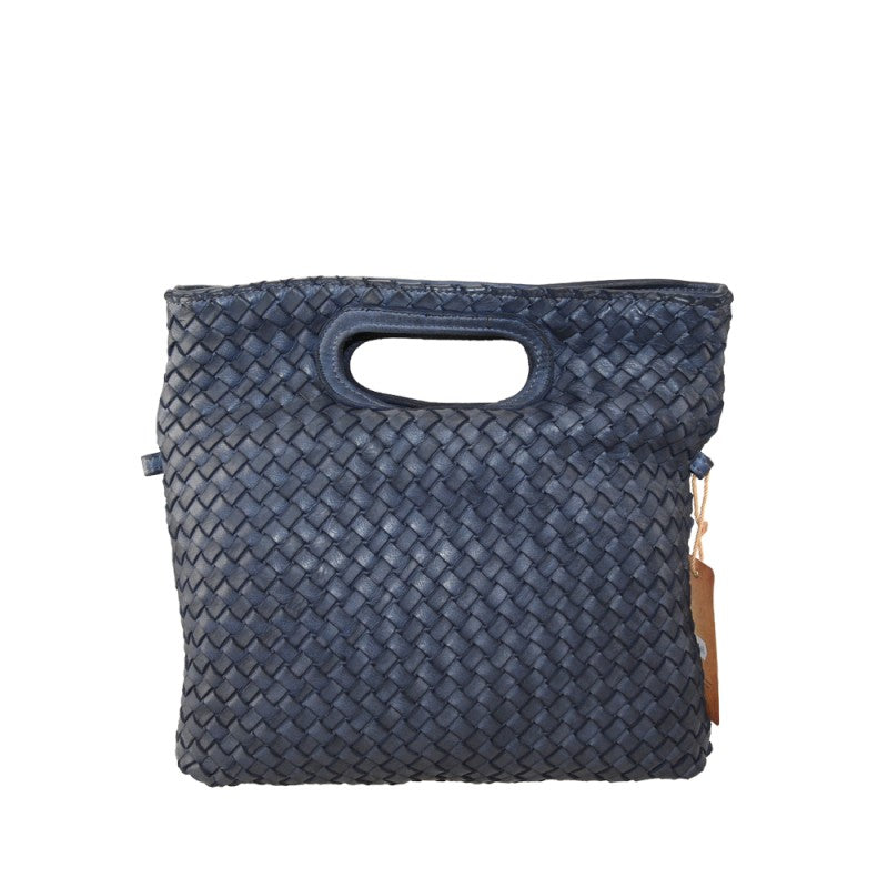 Scilla - Bolso de mano para mujer de piel auténtica de estilo vintage con correa para el hombro