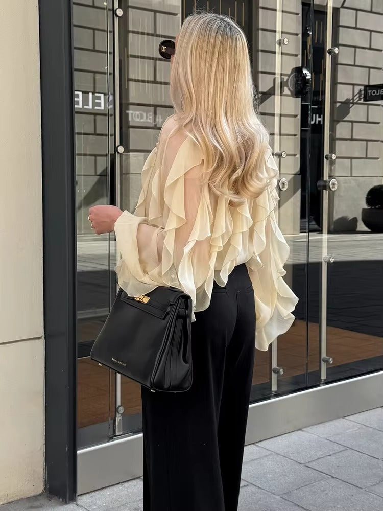 Liala - Camisa en voile